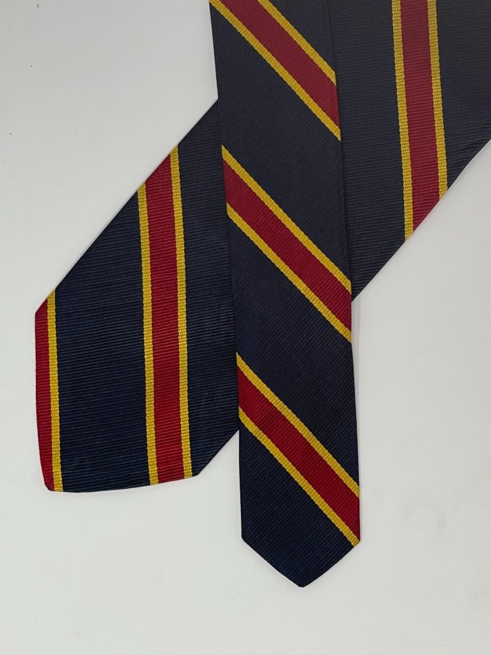 Vintage Brooks Brothers Repp Silk Tie Made in USA